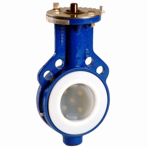 Butterfly valves for corrosive and abrasive fluids / 1
