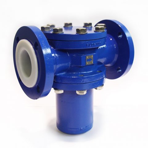 PTFE lined Y strainers - PFA lined T strainers / 2